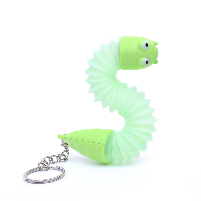 Игрушка-антистресс SS-3126 "Светящийся червячок" в пакете 