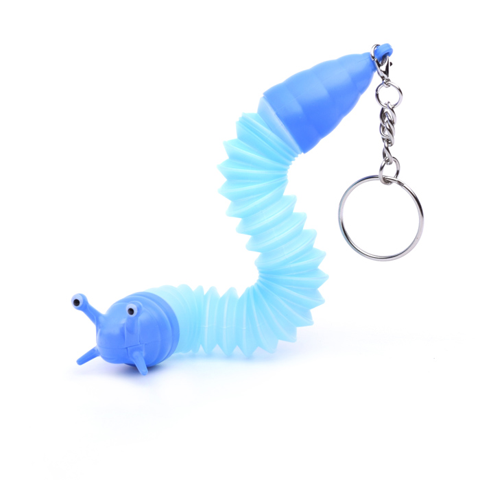 Игрушка-антистресс SS-3126 "Светящийся червячок" в пакете 