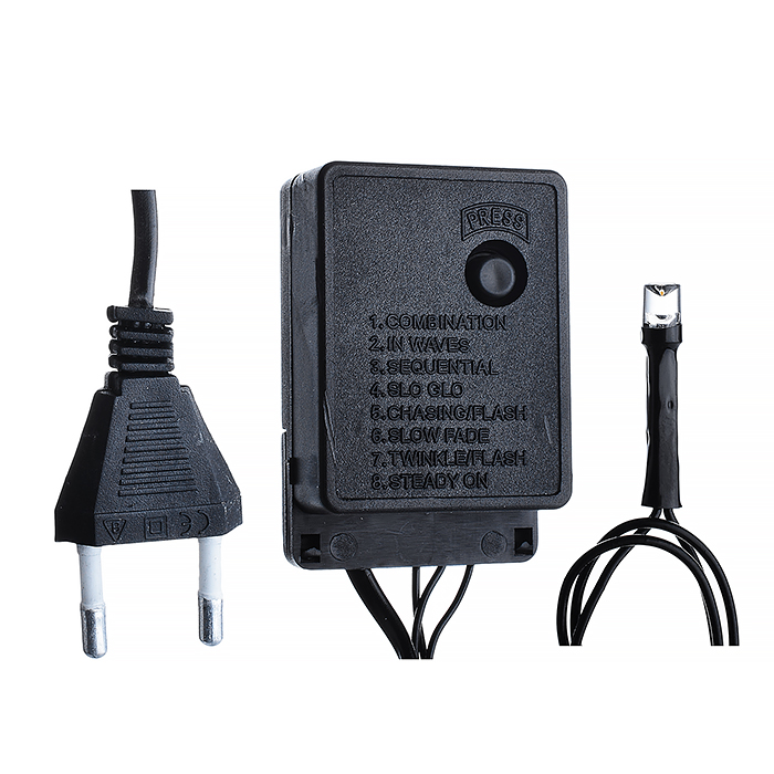 Фото к товару Электрогирлянда светодиодная 20 м, 200 ламп, цветная Электрогирлянда светодиодная 20 м, 200 ламп, цветная