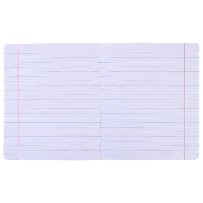 Тетрадь 12 л., линейка (в плёнке по 10 шт.)