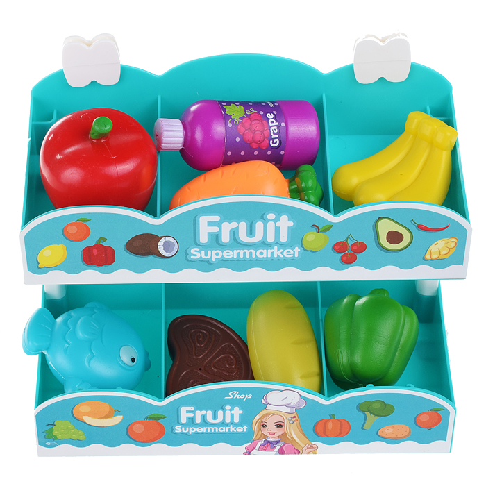 Фото к товару Игровой набор 818-233A "Продукты" в коробке Игровой набор 818-233A "Продукты" в коробке