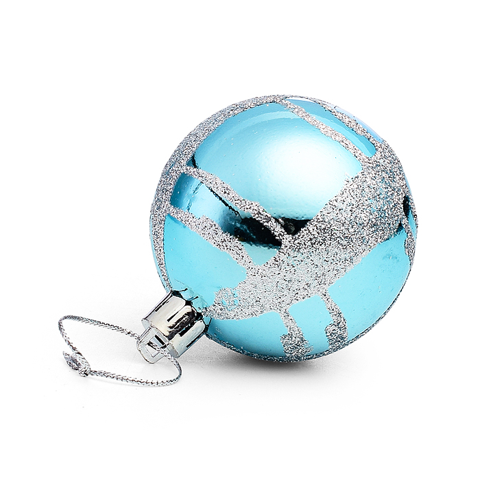 Набор шаров S0160-2 "Льдинка" (6см) в коробке