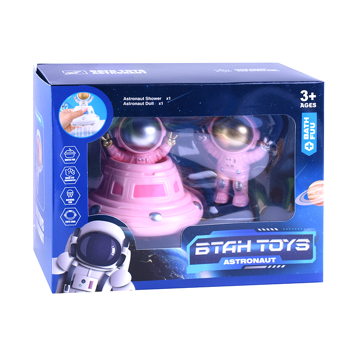 Космонавт 20035 в спускаемом на воду шаттле, в коробке