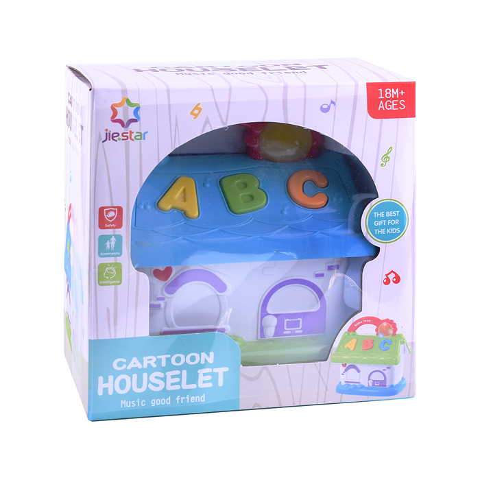 Домик развивающий 25837E в коробке