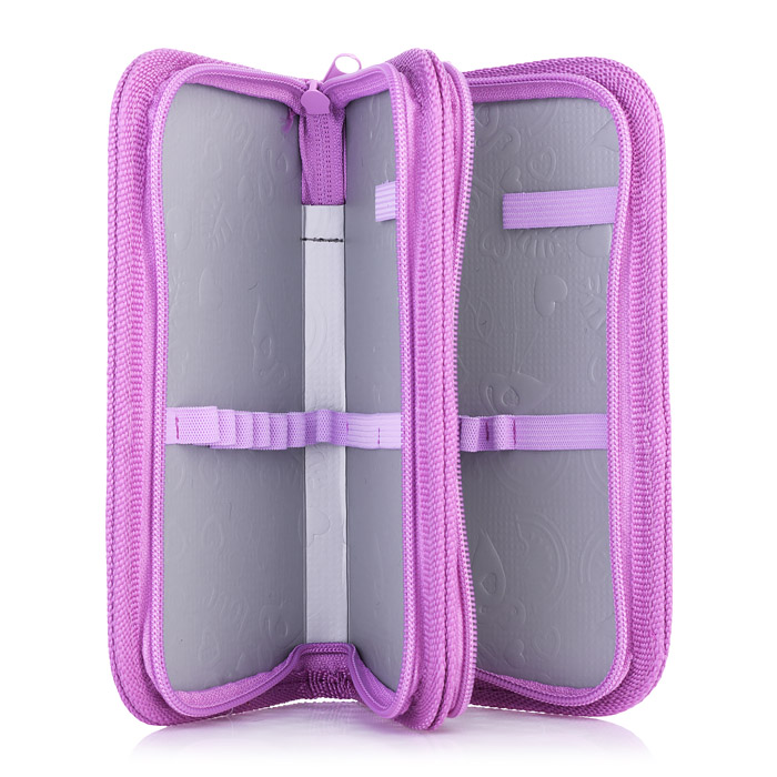 Пенал двухсекционный большой, печать на фольге+конгрев "Автоледи"