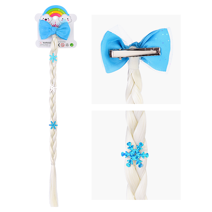 Накладная косичка A-13 на листе