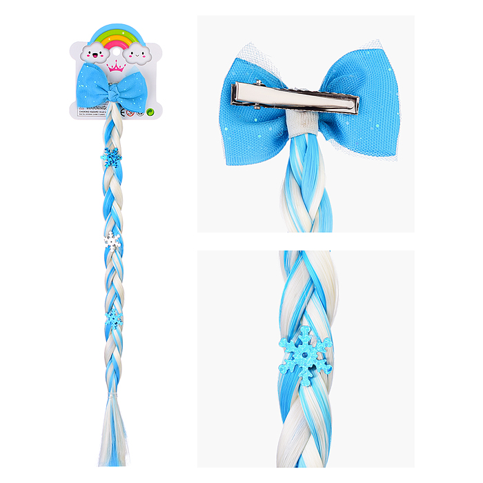 Накладная косичка A-13 на листе