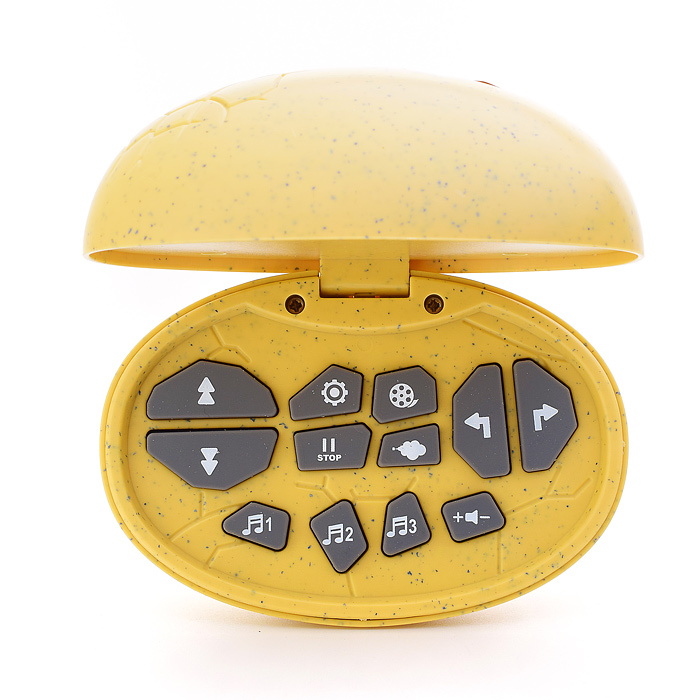 Динозавр K26/219-06313 "Велоцираптор" серый, р/у, 27MHz, в коробке