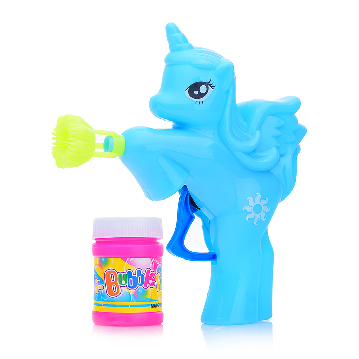 Фото к товару Мыльные пузыри 00-1947 "Пистолет-Единорожка" в пакете Мыльные пузыри 00-1947 "Пистолет-Единорожка" в пакете