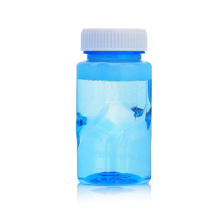 Пистолет 103A для мыльных пузырей (22 выстрела со звук. и свет. эффектом) в коробке