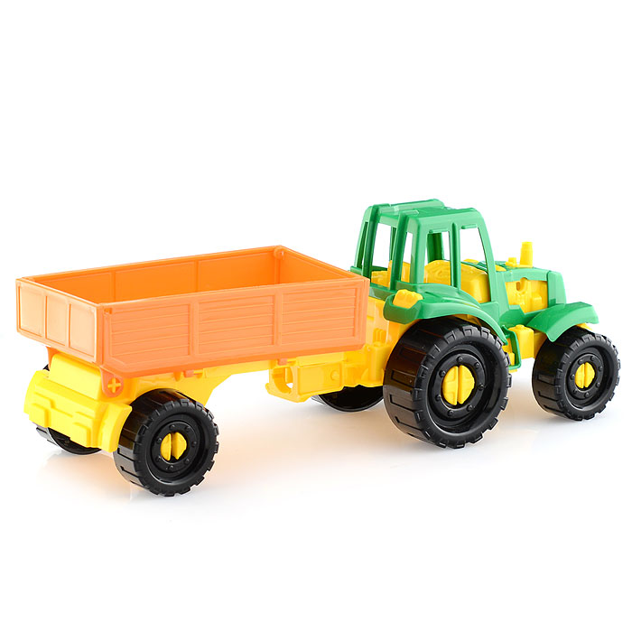 Трактор "Иван" с бортовым прицепом Фермерский 