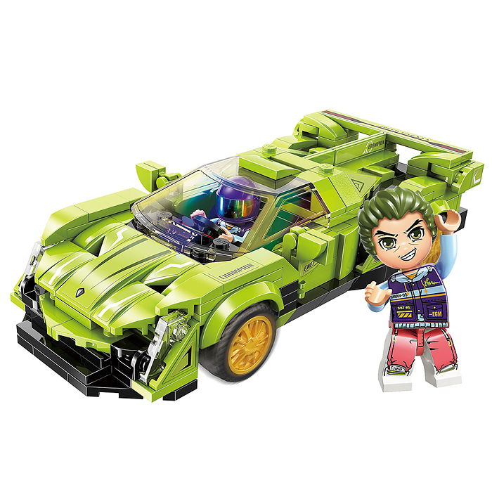 Конструктор 14021 "Автомобиль Вихрь" (292 дет.)