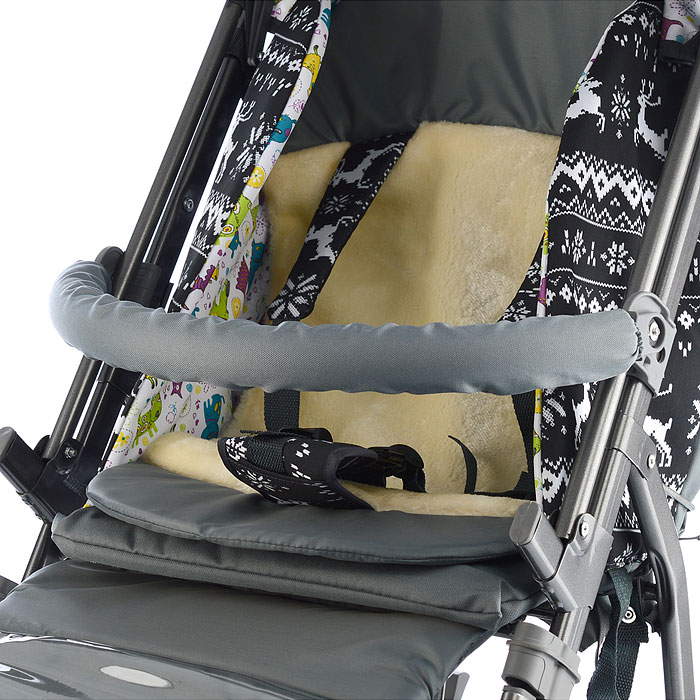 Фото к товару Санки-коляска Кидс 3-1 (олени на черном) Санки-коляска Кидс 3-1 (олени на черном)