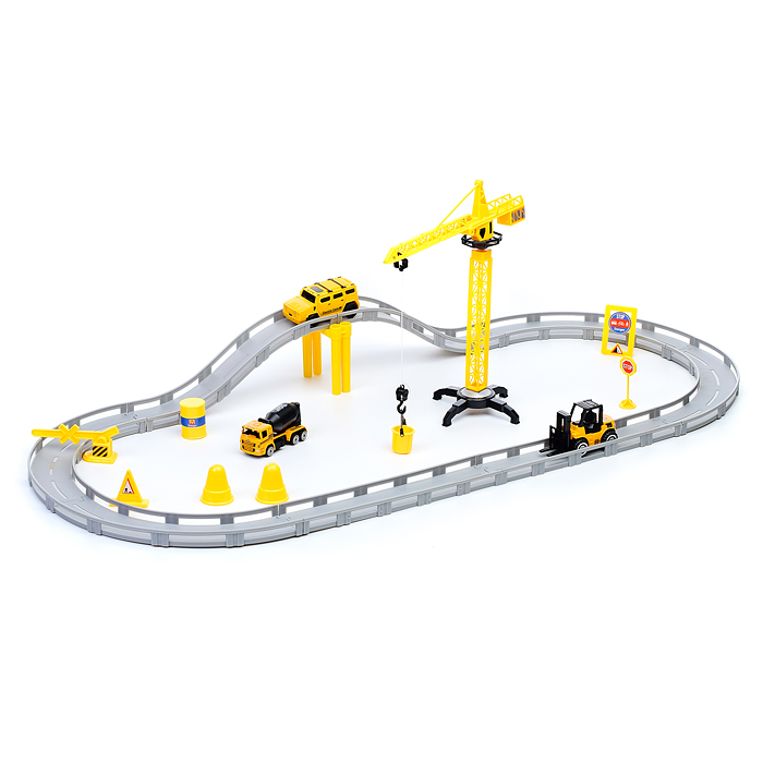 Автотрек MH-145 "Truck Building" в коробке