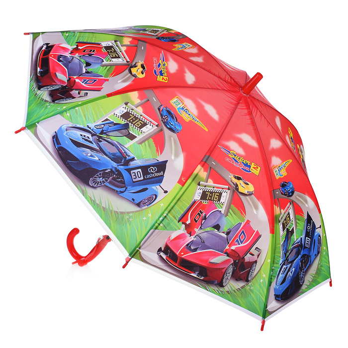Зонт детский 00-2627 "Супер гонка" вид 4 (48,5 см)