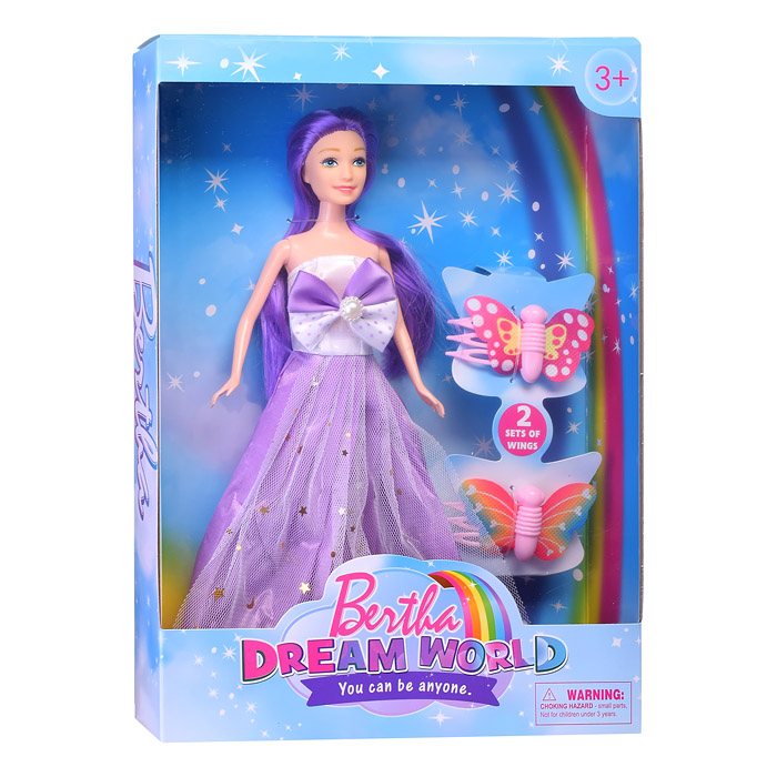 Кукла YL816B "Принцесса Аделина" с аксессуарами, в коробке