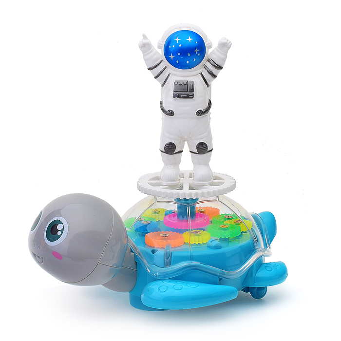 Фото к товару Интерактивная игрушка 8833 "Космонавт на черепахе" в коробке Интерактивная игрушка 8833 "Космонавт на черепахе" в коробке