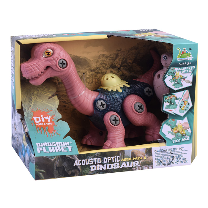 Фото к товару Конструктор RS018F "Бронтозавр" с отверткой (свет/звук), в коробке Конструктор RS018F "Бронтозавр" с отверткой (свет/звук), в коробке