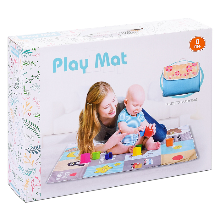 Фото к товару Детский развивающий коврик PS808 "Веселые зверята" Детский развивающий коврик PS808 "Веселые зверята"