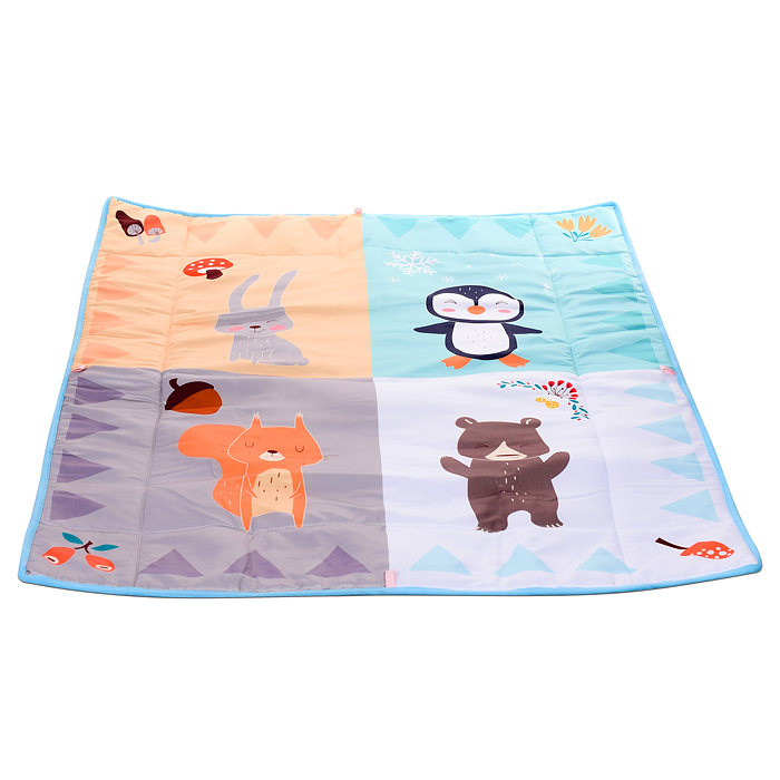 Фото к товару Детский развивающий коврик PS808 "Веселые зверята" Детский развивающий коврик PS808 "Веселые зверята"