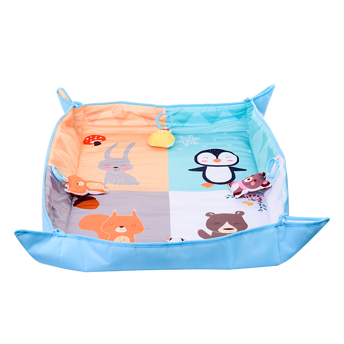 Фото к товару Детский развивающий коврик PS808 "Веселые зверята" Детский развивающий коврик PS808 "Веселые зверята"