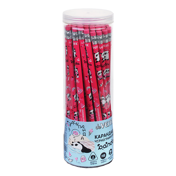 Карандаш чернографитный "SuperHero. Assassin" HB, диаметр грифеля 2 мм, трёхгранный корпус 