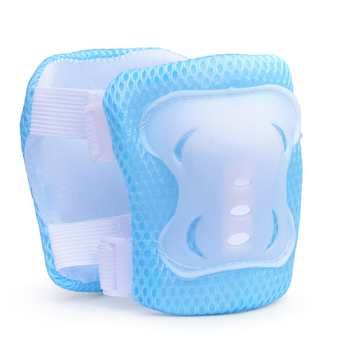 Набор защиты для катания U026164Y (цвет бело/синий)