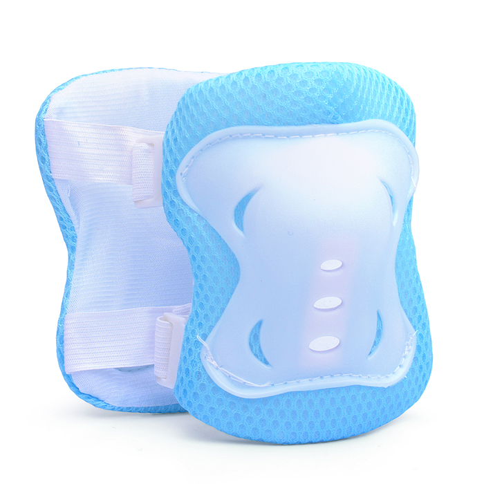 Набор защиты для катания U026164Y (цвет бело/синий)