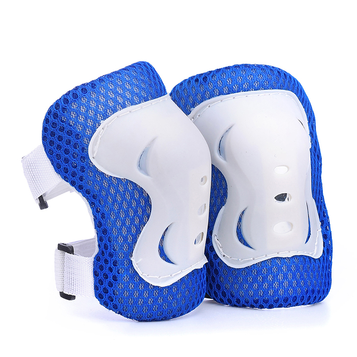Набор защиты для катания U026164Y (цвет бело/синий)