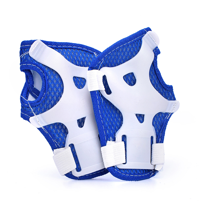 Набор защиты для катания U026164Y (цвет бело/синий)