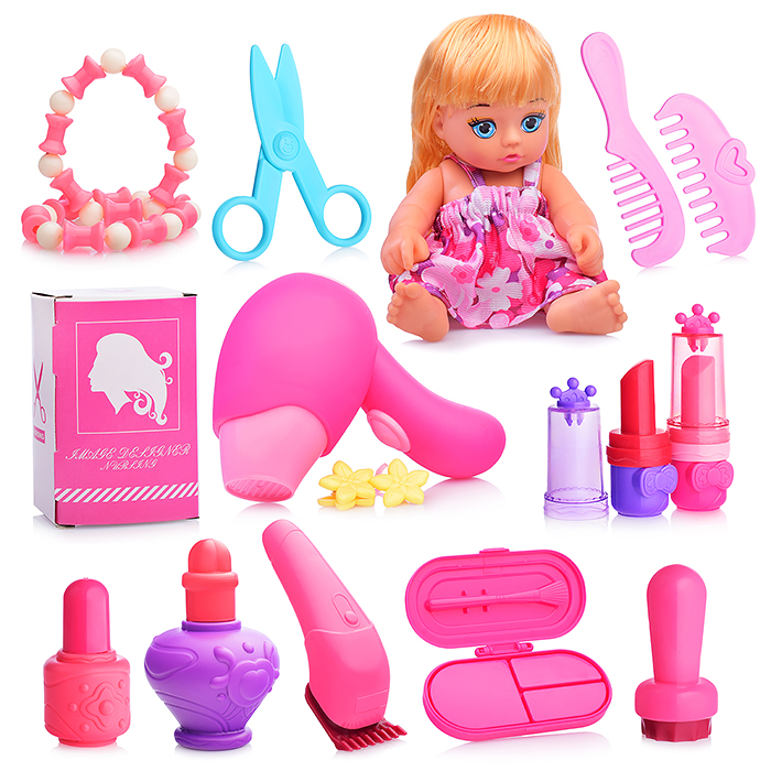 Игровой набор 8126P "Стилист" в чемодане