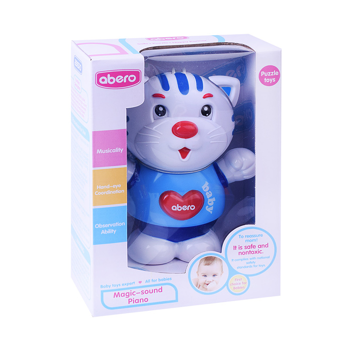 Развивающая игрушка QX-91079E "Маленький тигренок" в коробке