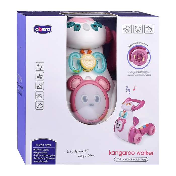 Фото к товару Ходунки QX-91159E "Первые шаги" в коробке Ходунки QX-91159E "Первые шаги" в коробке