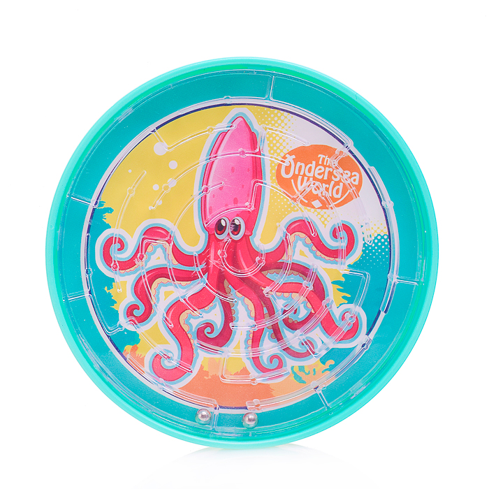 Головоломка-лабиринт 7567-1C "Морские жители" в пакете