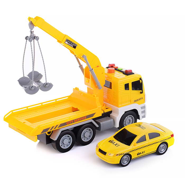 Машина WY831A "Спецтехника" (свет, звук) в коробке