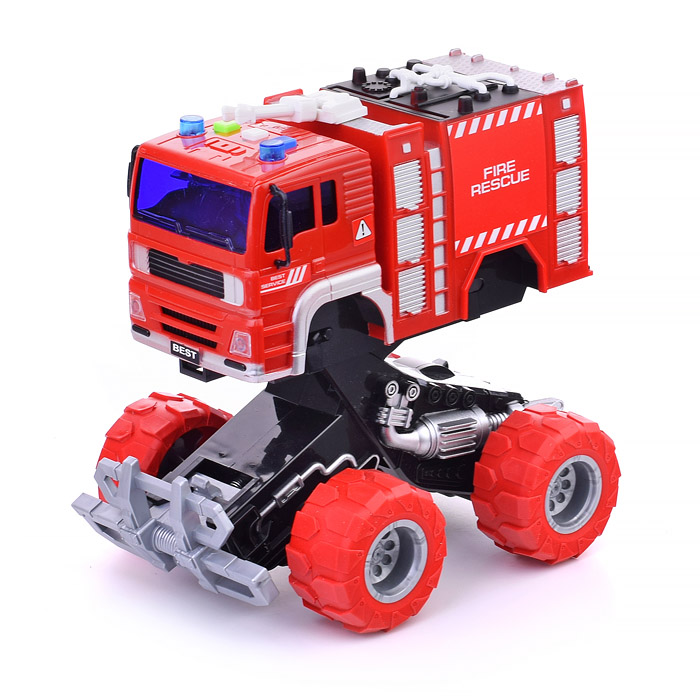 Машина WY553A "Пожарная" 1:20 (свет,звук) на батарейках, в коробке