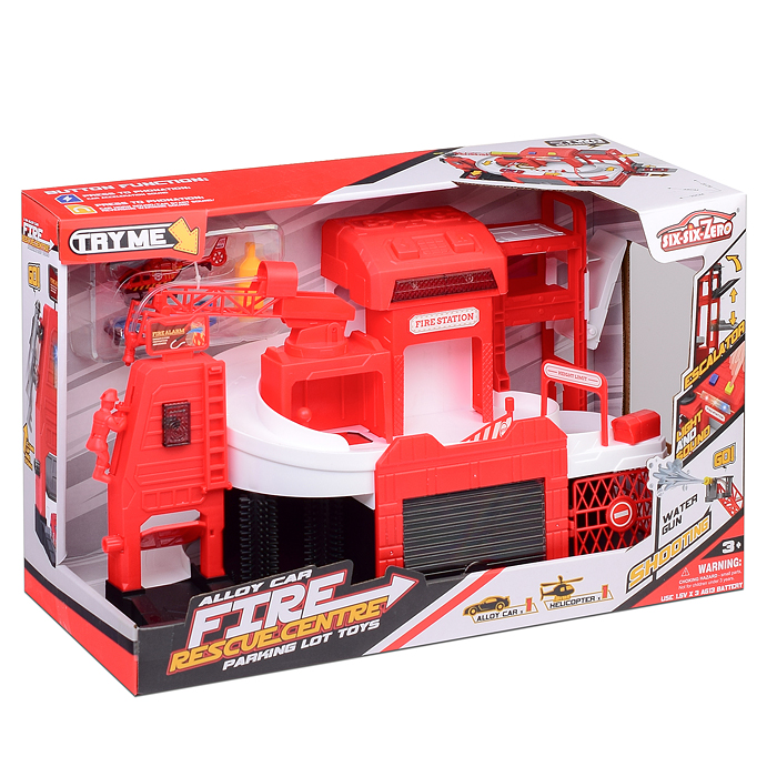 Фото к товару Парковка 660-S26 "Пожарная служба" в коробке Парковка 660-S26 "Пожарная служба" в коробке