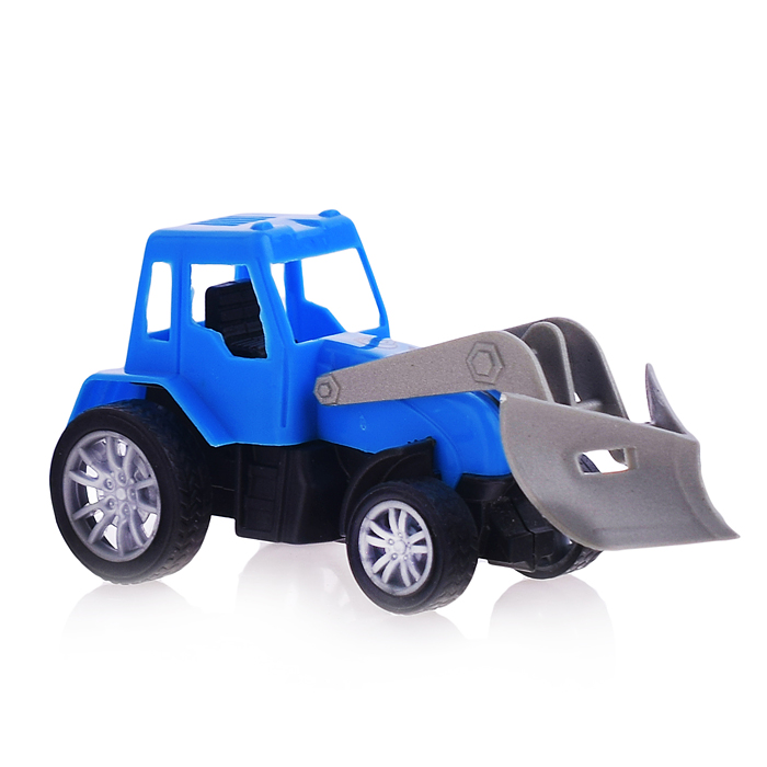 Машина 999-14 "Трактор" в ассортименте, в пакете