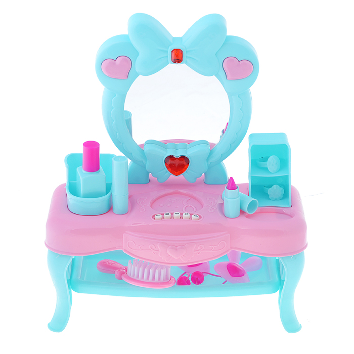 Игровой набор "Стилист" (столик) 3802-1, свет/звук,  в коробке