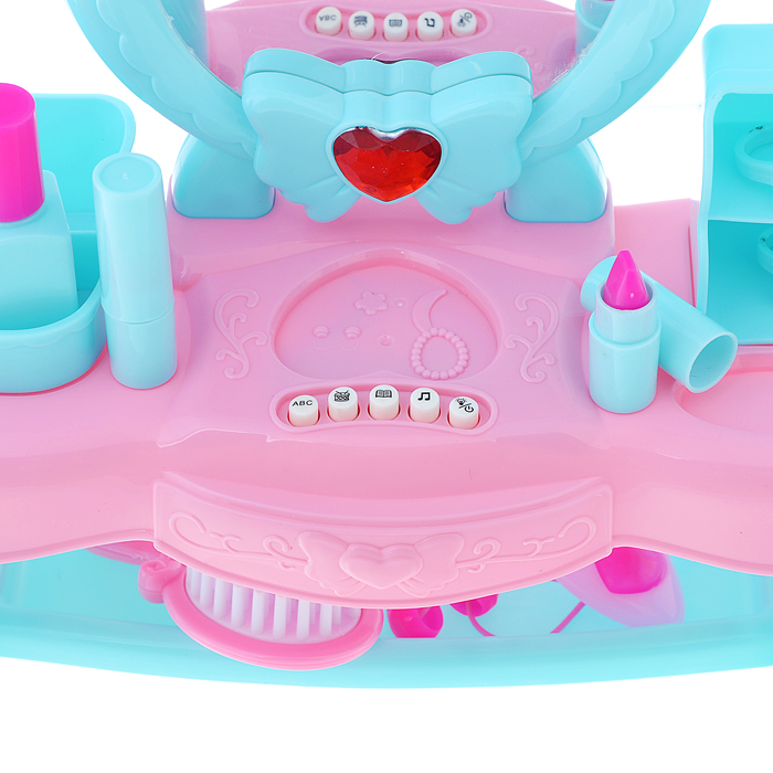 Игровой набор "Стилист" (столик) 3802-1, свет/звук,  в коробке