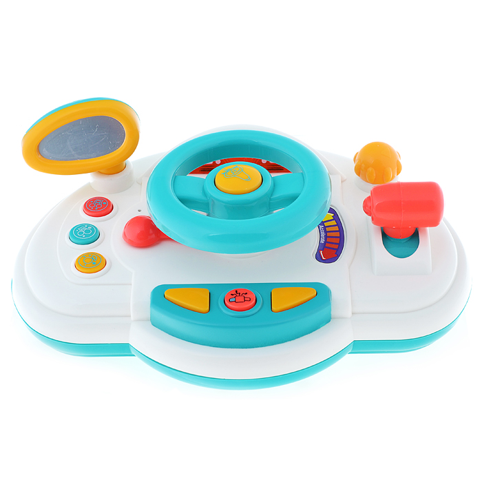 Руль 898-2018 музыкальный, в коробке