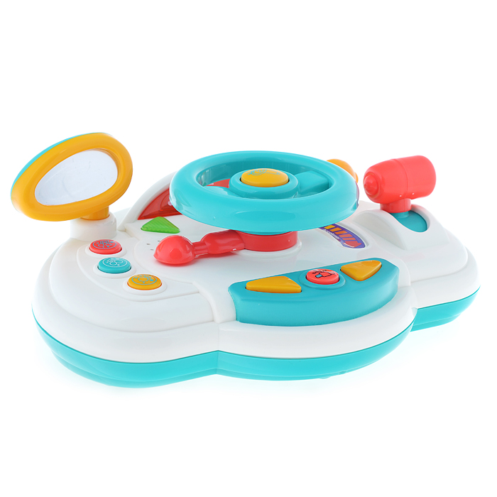 Руль 898-2018 музыкальный, в коробке