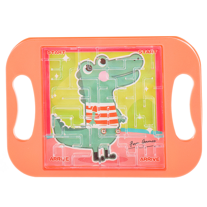 Головоломка-лабиринт 7567-3C "Забавный зверек" в пакете