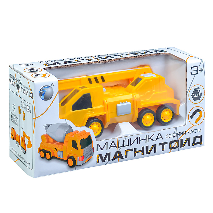 Машина 676C3 "Строительная техника" в коробке