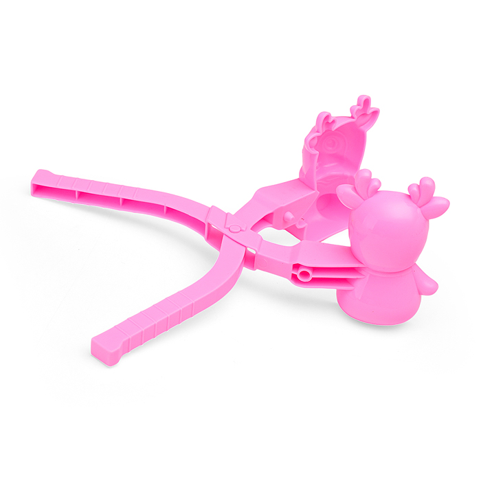 Формочка для лепки из снега 712 "Олень" цвет в ассортименте, в сетке