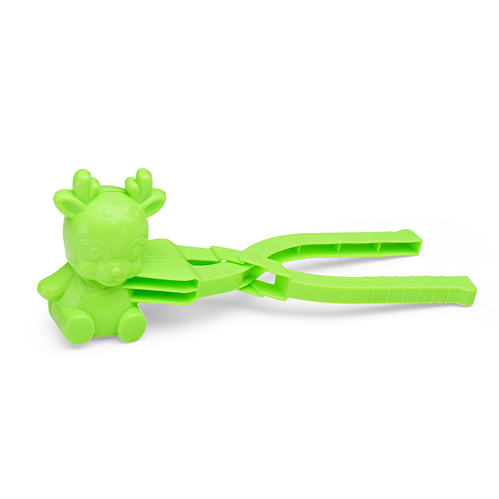 Формочка для лепки из снега 712 "Олень" цвет в ассортименте, в сетке