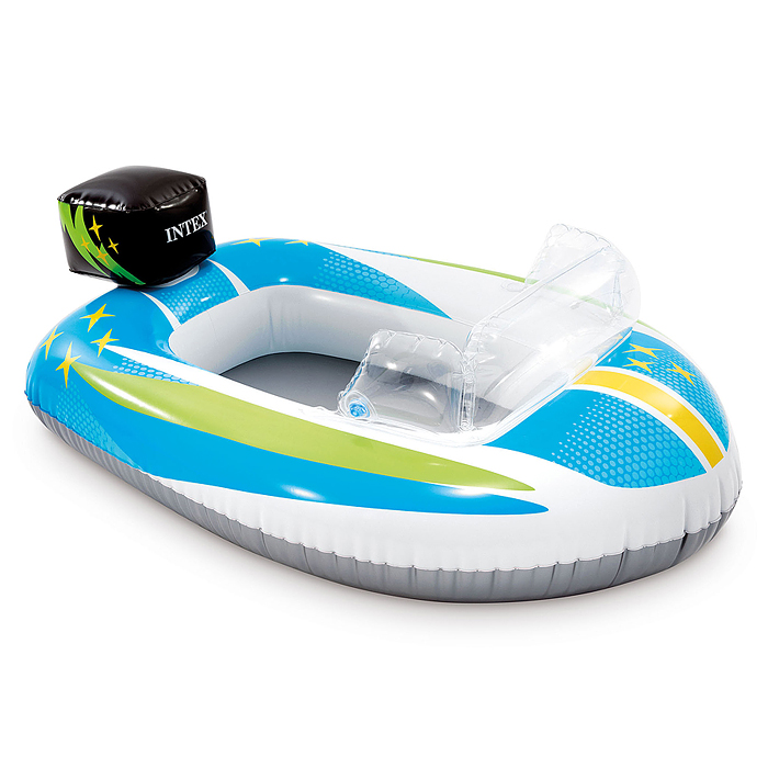 Лодка Pool Cruisers, от 3-6 лет, цвета МИКС, 59380NP INTEX