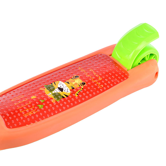 Самокат U066848Y оранжевый, в коробке