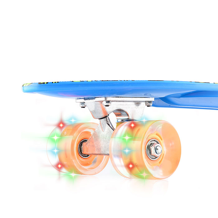 Фото к товару Скейт детский 61*17 см, колеса PU Скейт детский 61*17 см, колеса PU