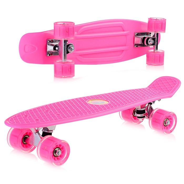 Скейт детский 3142, 55 см, колесо PU со светом